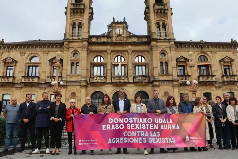 San Sebastián deplora la última agresión sexual en la ciudad y dice estar «hartos» de que sigan «ocurriendo»