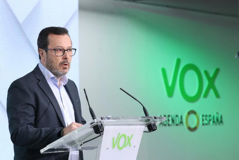 Vox dice al PP que pueden negociar presupuestos en CCAA «si deja de hacer políticas de izquierda»