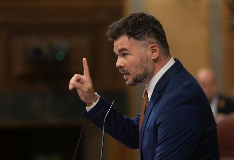 Gabriel Rufián cree que la decisión de Llarena de no amnistiar la malversación del procés confirma el «golpe de estado judicial»