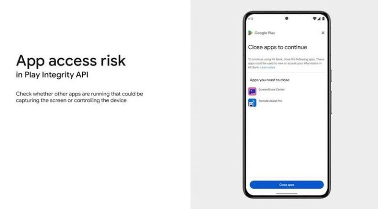Google blindará a usuarios de Android con comprobación de riesgo de aplicaciones