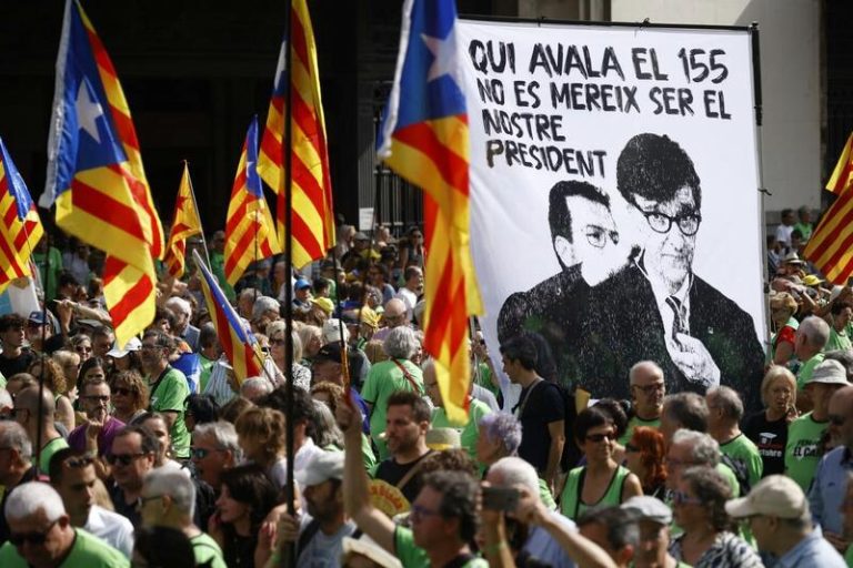 Cataluña se alza de nuevo: manifestaciones descentralizadas de la ANC con el grito ‘Volvemos a las calles’