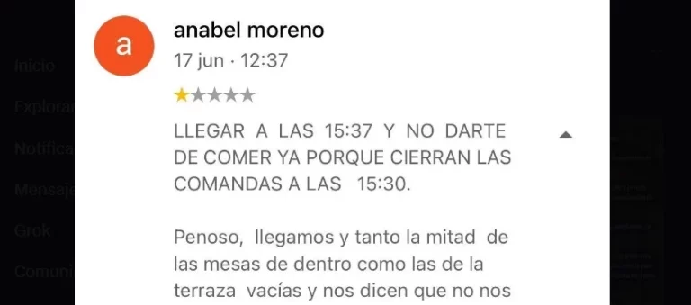 «No todo vale»: Esta respuesta de un restaurante a un cliente insatisfecho es para enmarcar