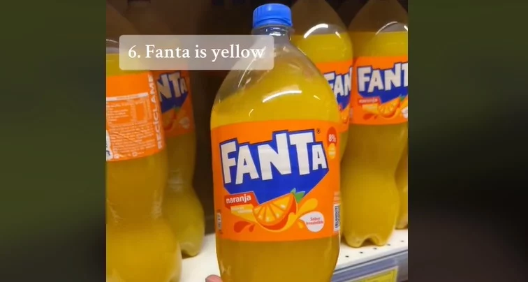 La Fanta Amarilla Y Otras Cosas De España Que No Tienen Sentido Para Un Estadounidense 2 Estadounidense Viral En Tiktok Espana 2