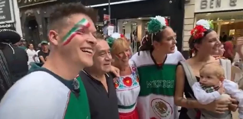Familia espanola en el Grito de Independencia de Mexico2