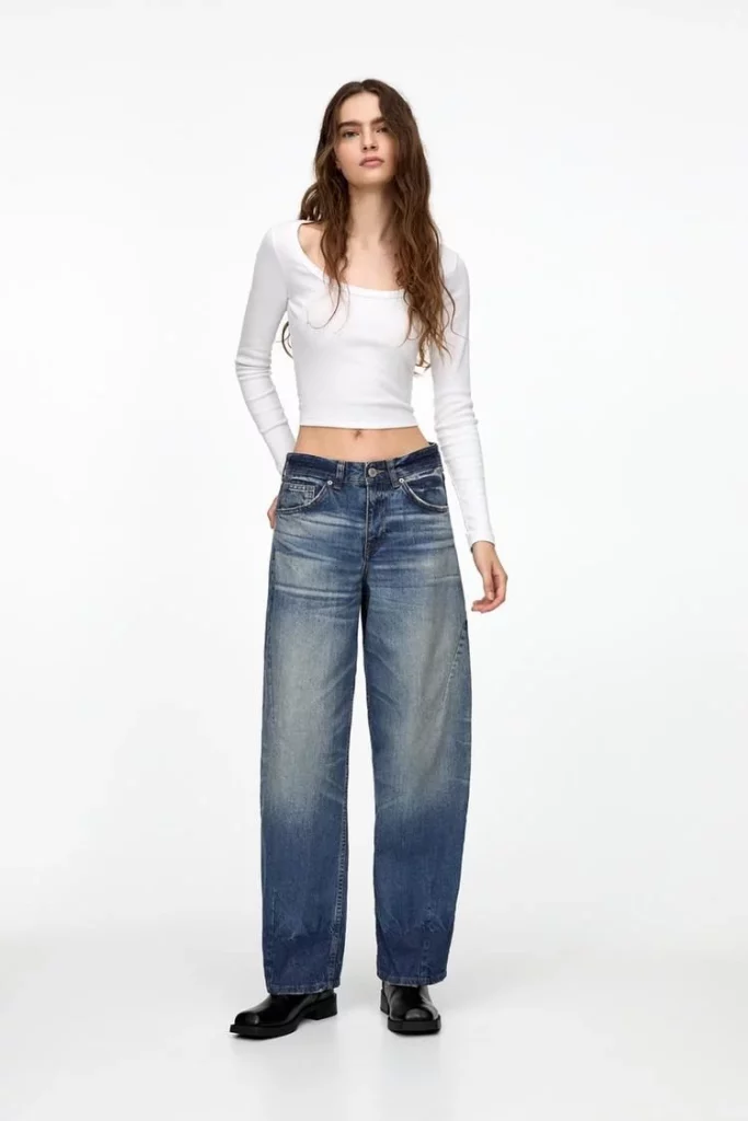 Jeans baggy balloon
