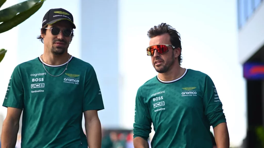 Fernando Alonso Y Lance Stroll Fuente: @Astonmartinf1
