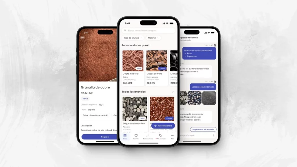 Scrapad, La Plataforma Para Comprar Y Vender Metales, Lanza Su App Móvil 1 Scrapad La Plataforma Para Comprar Y Vender Metales Lanza Su App Movil