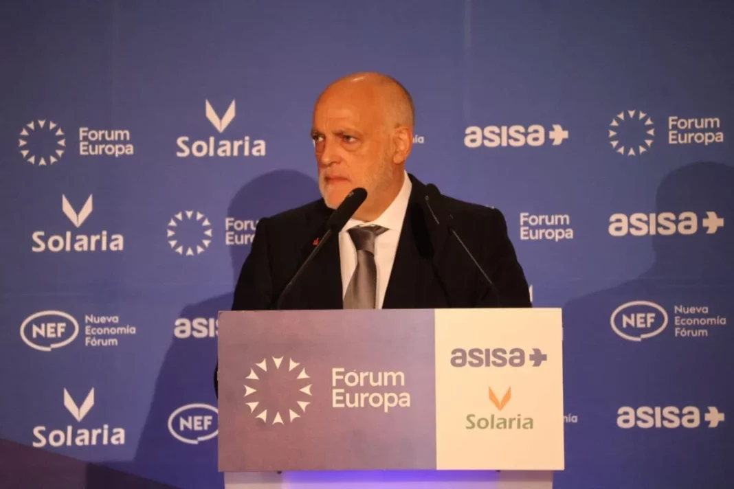 Javier Tebas, presidente de LaLiga (fuente: Agencias)