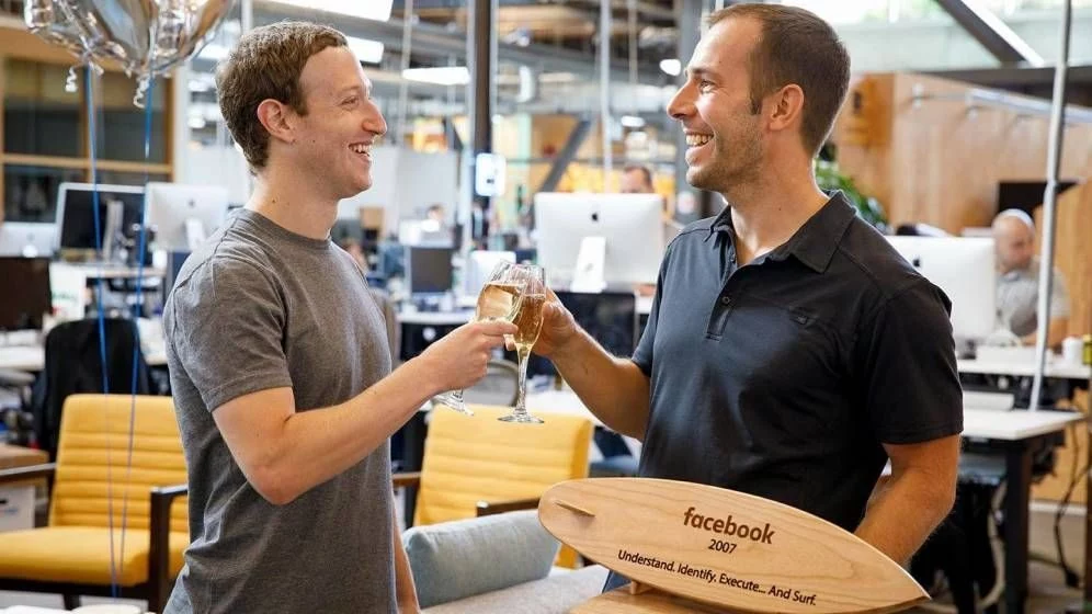 Una cena con un directivo de Meta