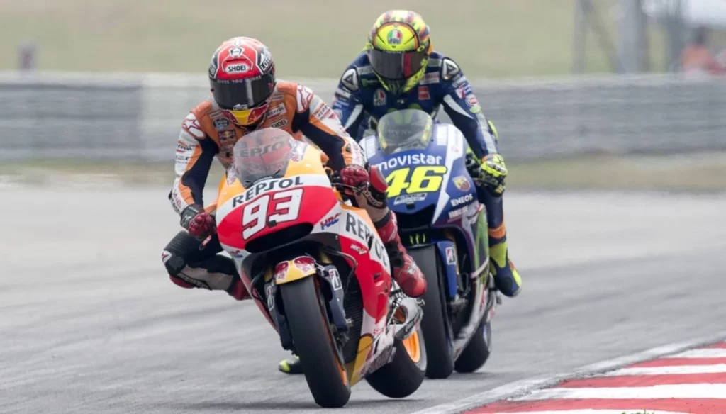 Valentino Rossi Recibe Un Baño De Realidad En Su Guerra Con Marc Márquez