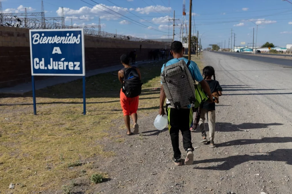 México Se Convierte En Una Fosa Común Para La Migración 1 Europapress 5488881 August 2023 Auburn Hills Michigan Usa Despite The End Of Title 42 In The