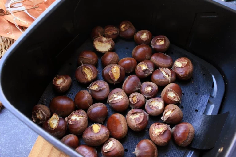 Prueba esta deliciosa receta de castañas asadas en freidora de aire