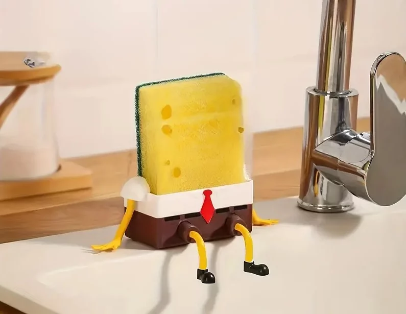 Decora Tu Cocina Con Los Artículos Más Divertidos De Temu 1 Soporte Bob Esponja