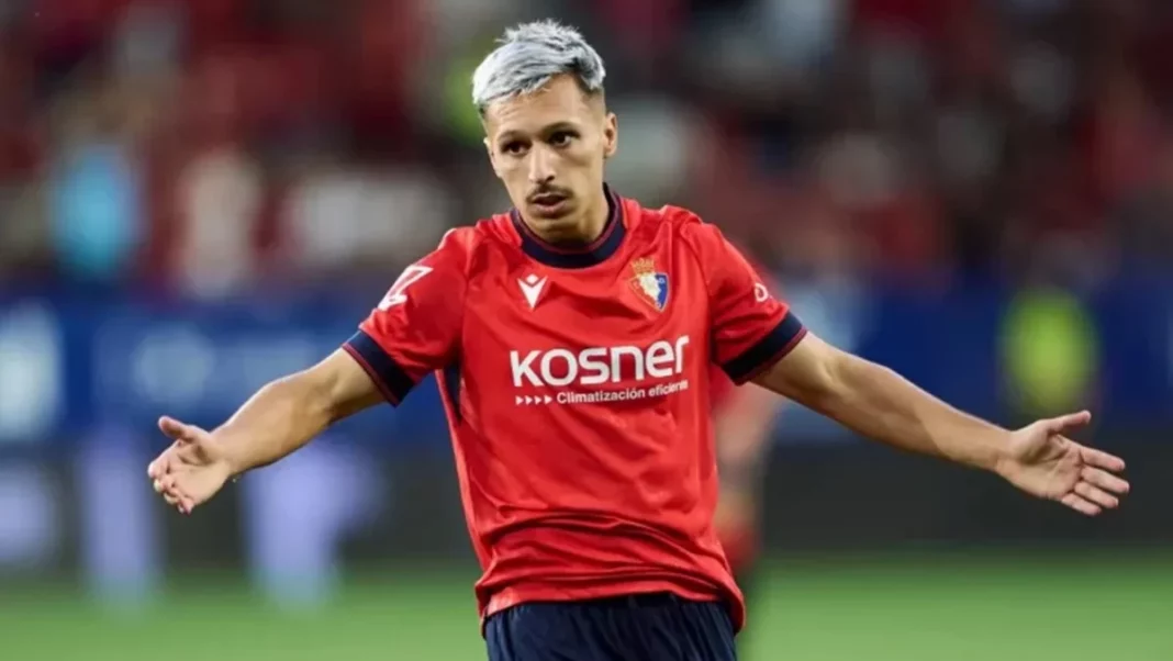 Bryan Zaragoza Celta de Vigo Giráldez Fuente: CA Osasuna