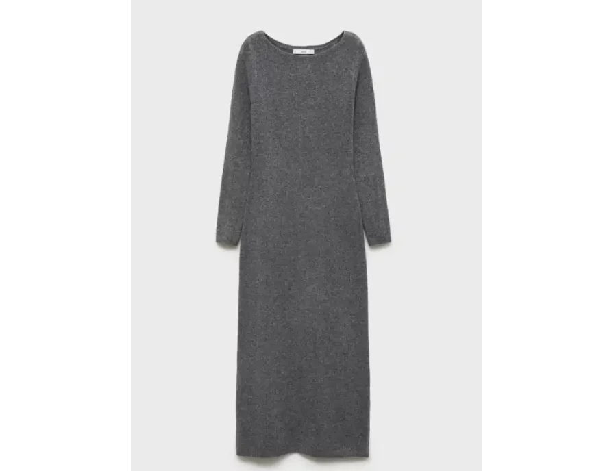 vestido gris