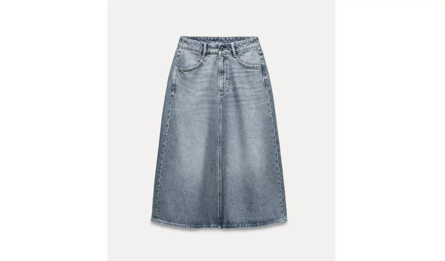 falda denim