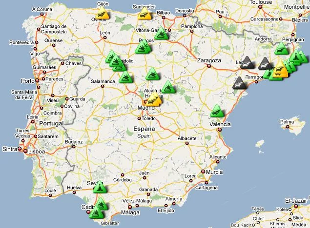 Comparativa entre el mapa de la DGT y aplicaciones como Google Maps y Waze
