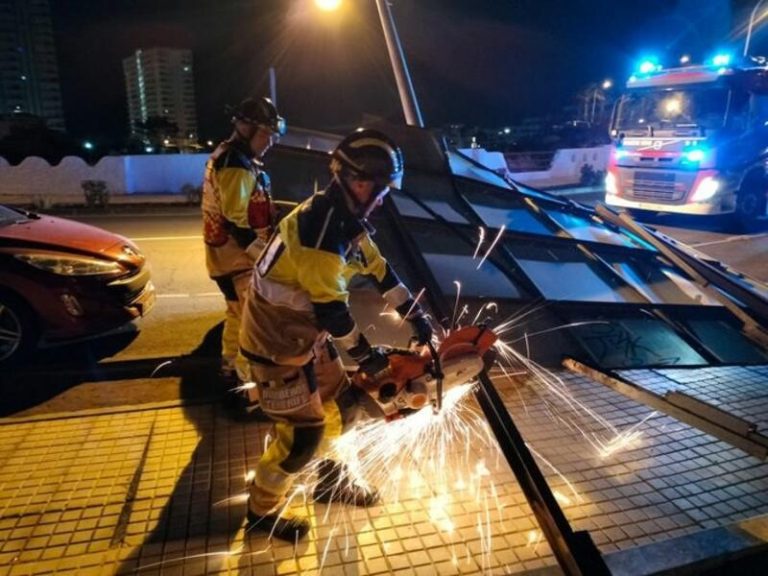 La borrasca ‘Dorothea’ deja más de 100 incidencias y 9.574 personas sin luz en Tenerife