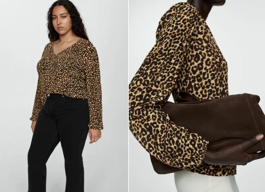 3 Blusas Estampadas De Mango, Perfectas Para Llevar A Capas Y Que Podrás Usar Durante Todo El Año