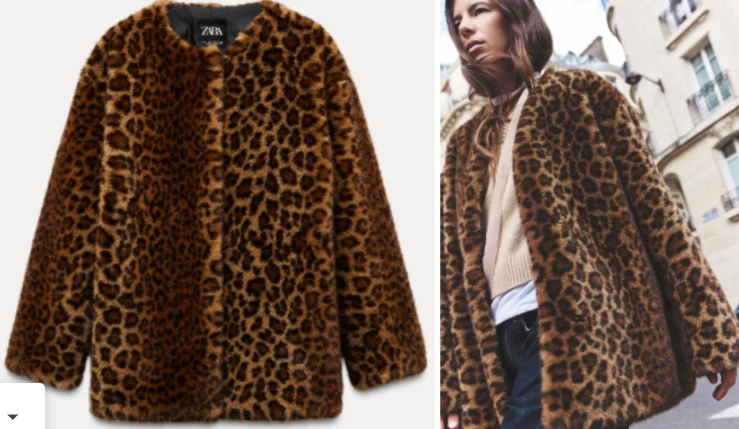 Look De Estrella De Cine Con Los Abrigos De Leopardo De Stradivarius, Zara Y Pull&Amp;Bear ¡Te Van A Encantar!