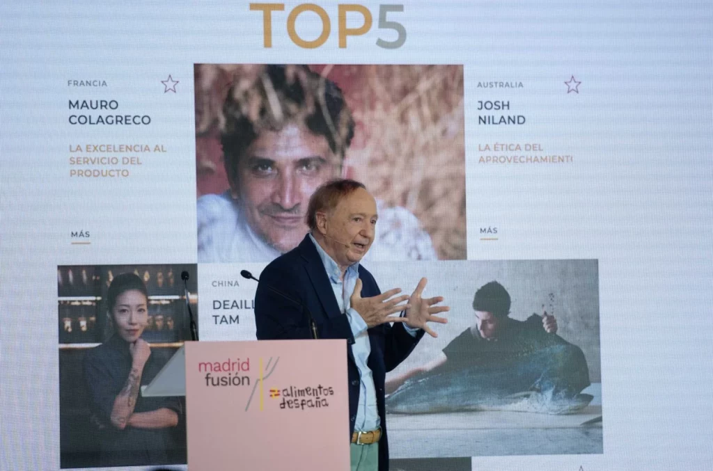 Europapress 3732946 Presidente Madrid Fusion Alimentos Espana Jose Carlos Capel Interviene