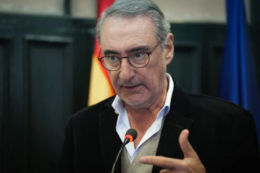 Las 50 Personas Más Influyentes En España En El Área De Comunicación 5 Europapress 5746322 Periodista Carlos Herrara Intervencion 08 Febrero 2024 Sevilla Andalucia