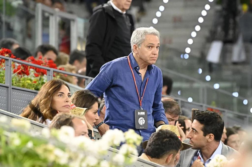 Las 50 Personas Más Influyentes En España En El Área De Comunicación 3 Europapress 5939967 Vicente Valles Asiste Final Torneo Mutua Madrid Open Disputa Caja Magica