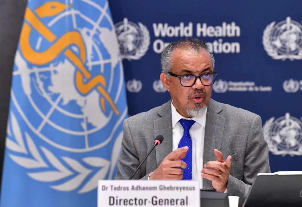 Europapress 6424656 Geneva Dec 11 2024 Tedros Adhanom Ghebreyesus Director General Of The