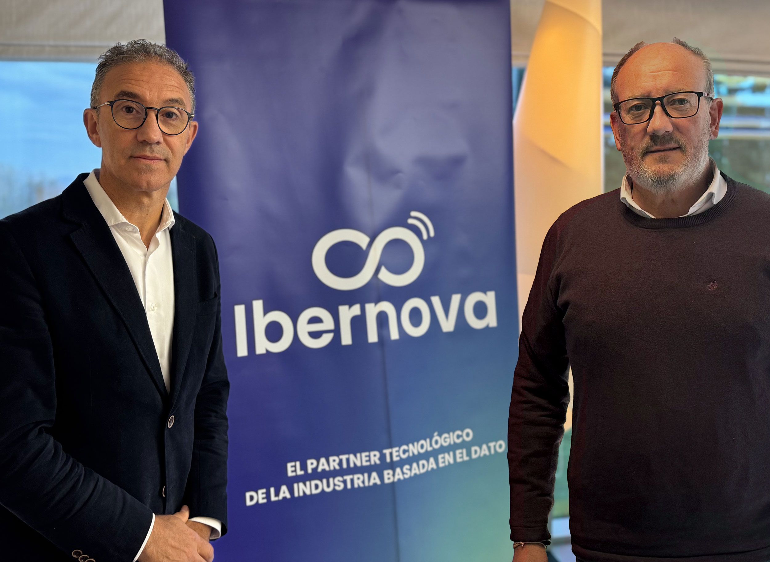 Llega Ibernova, el partner tecnológico de la pyme industrial basada en el dato 1 GonzaloFdezizqda y JuanjoGalds IBERNOVA