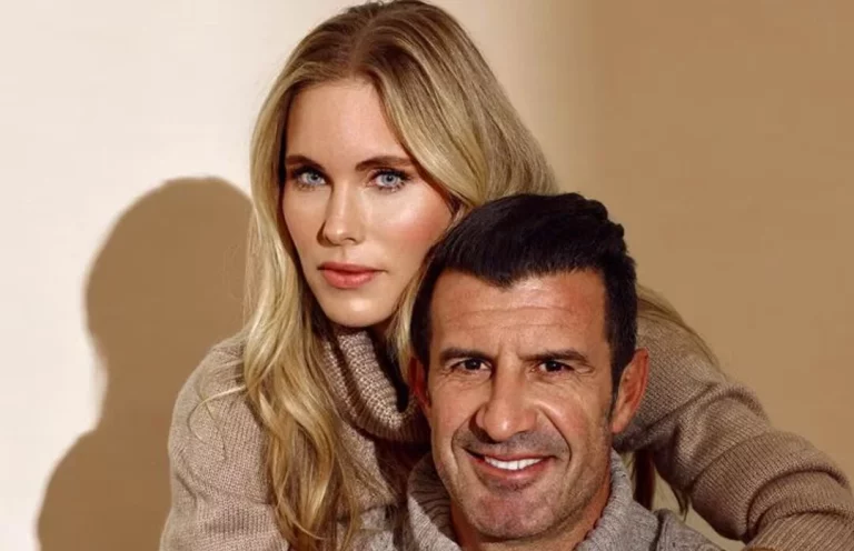 Ella es Helen Svedin la mujer que tiene enamorado a Luis Figo desde el primer día