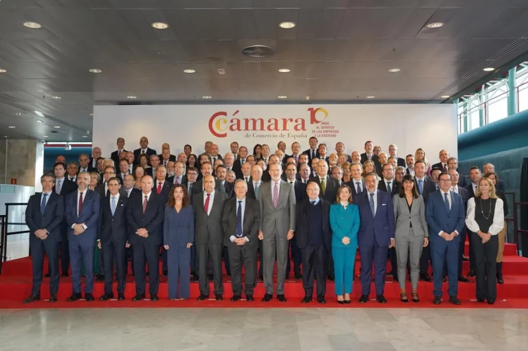 Su Majestad el Rey felicita a la Cámara de España en el décimo aniversario de su creación