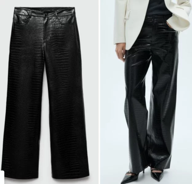 ’Mango-Gangas’: Pantalones Anchos De Punto, De Lana Y De Cuadros Para Todas Las Mujeres