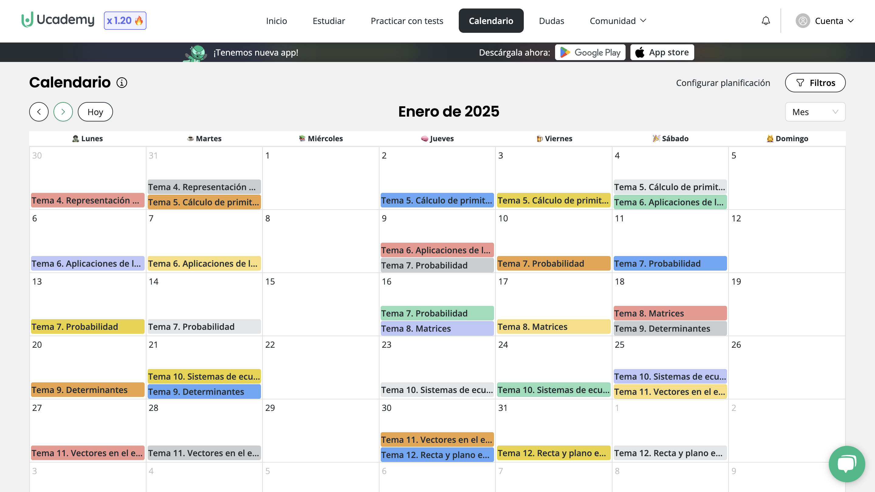Ucademy revoluciona el e-learning con su nueva planificación de estudio personalizada 1 Plataforma Ucademy 1