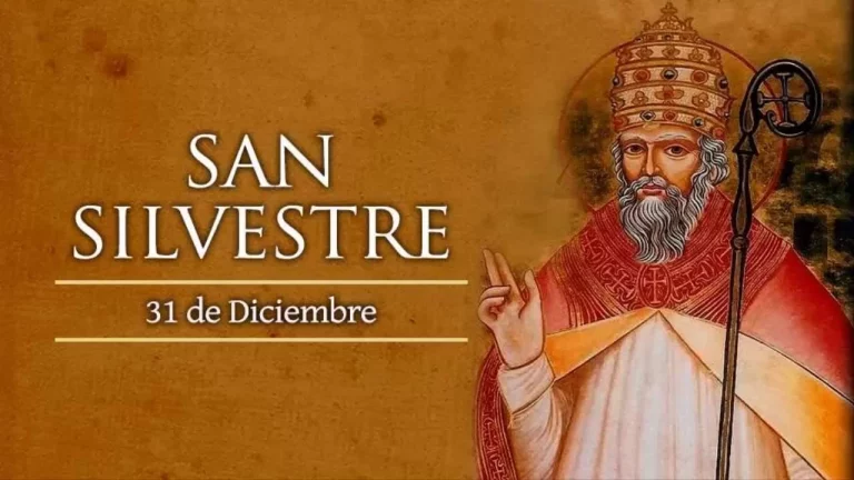 San Silvestre: Santoral del 31 de diciembre del 2024