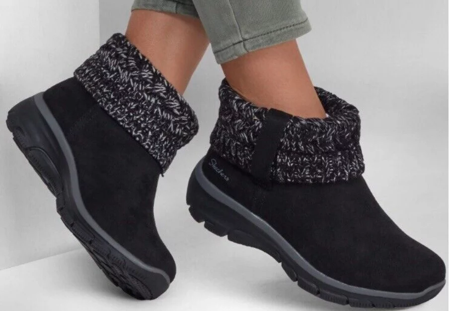 Te Vas A Enamorar De Estas Calentitas, Cómodas Y Confortables Botas De Skechers Que Resaltan Tu Feminidad