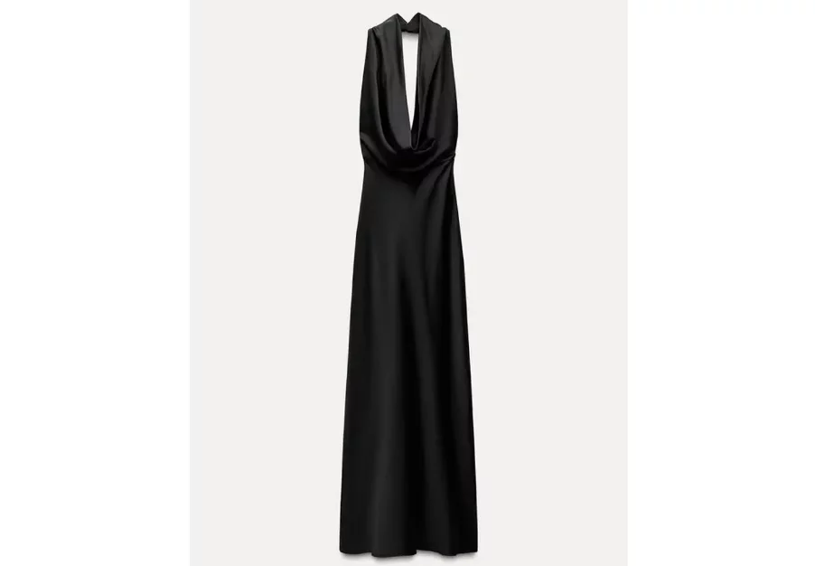 Viste De Clásico Color Negro Con Estos 8 Espectaculares Vestidos De Zara Que Te Harán Destacar Entre La Multitud