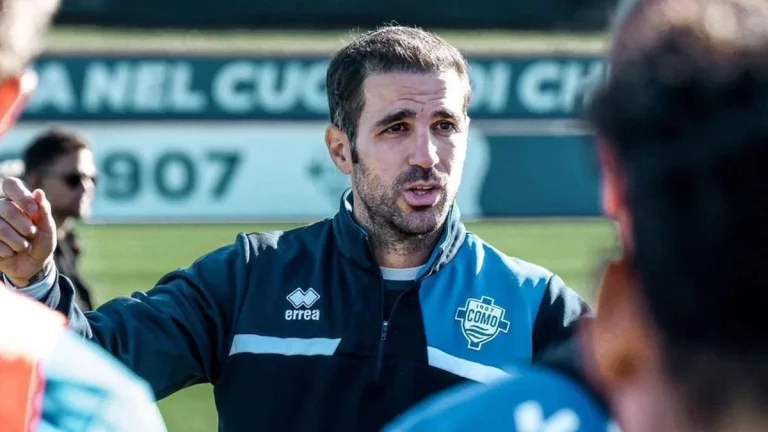 Cesc Fábregas podría dejar el Como: un grande tras sus pasos