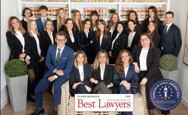 Vilches Abogados, reconocido por ‘Best Lawyers’ como uno de los mejores bufetes por tercer año consecutivo