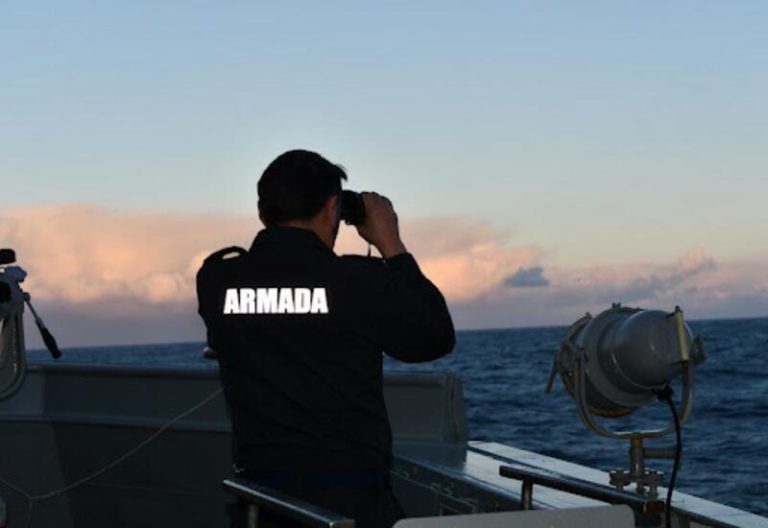 Tres buques españoles siguen la pista a unidades navales rusas en aguas de soberanía nacional