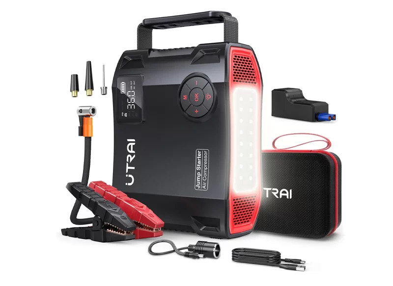 AMAZON REBAJA EL ARRANCADOR DE BATERIAS UTRAI 6000A