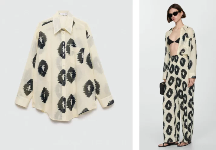 Estilo arrebatador con las 4 mejores blusas de Mango para llevar con vaqueros y triunfar cuando pase el mal tiempo