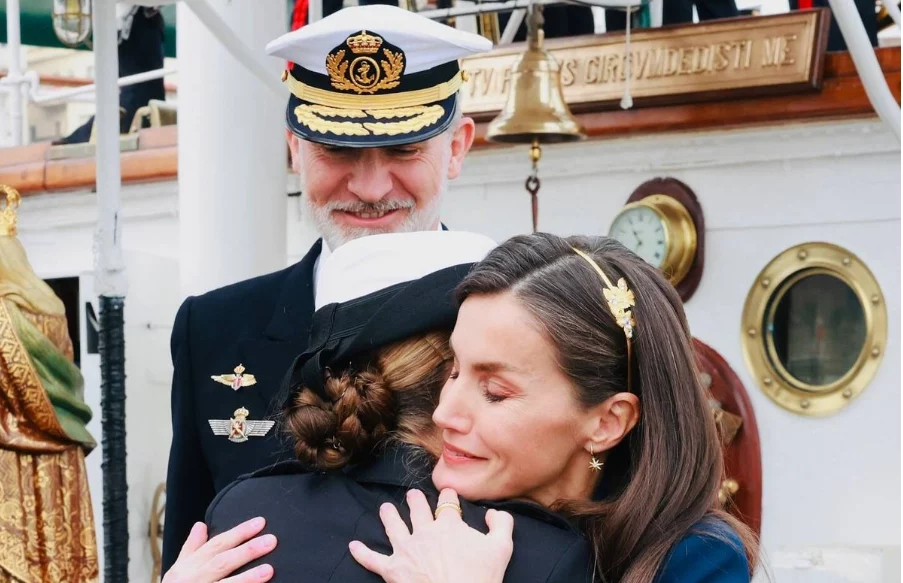 La Conversación Previa A Romper A Llorar Que Tuvo Felipe Con Leonor En El Puerto De Cádiz