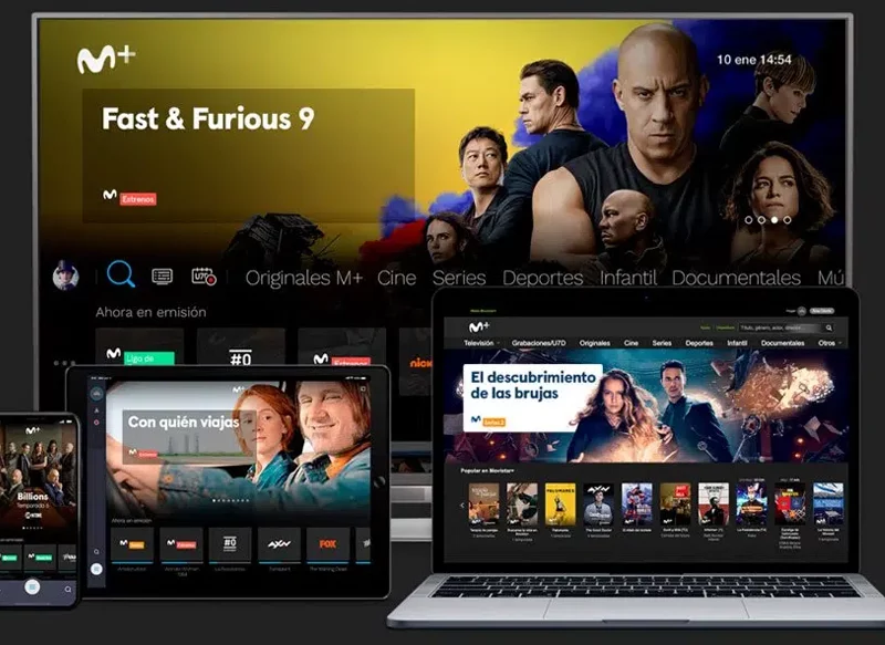 MOVISTAR+ ACOMPAÑA A NETFLIX COMO GRANDES VENCEDORES
