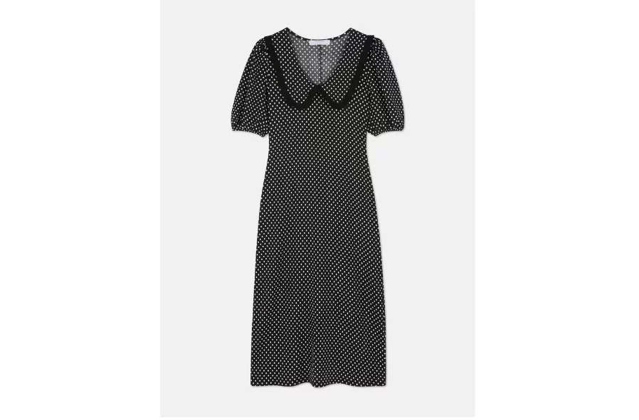 Parece De Mango, Pero Este Vestido Midi De 20 Euros Es De Primark Y Lo Llevarían Las Pijas De Serrano Y Castellana