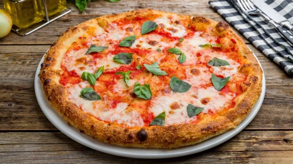 Preparación Rápida Y Fácil De La Pizza Margarita