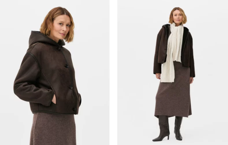 Esta chaqueta de borreguito de Primark da el pego: parece de cuero y su precio es de solo 25 euros