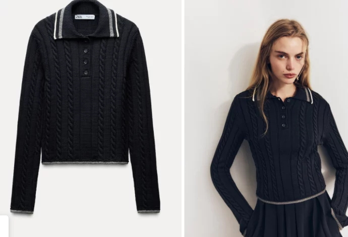 8 jerséis de Zara para llevar con vaqueros que arrasan en febrero