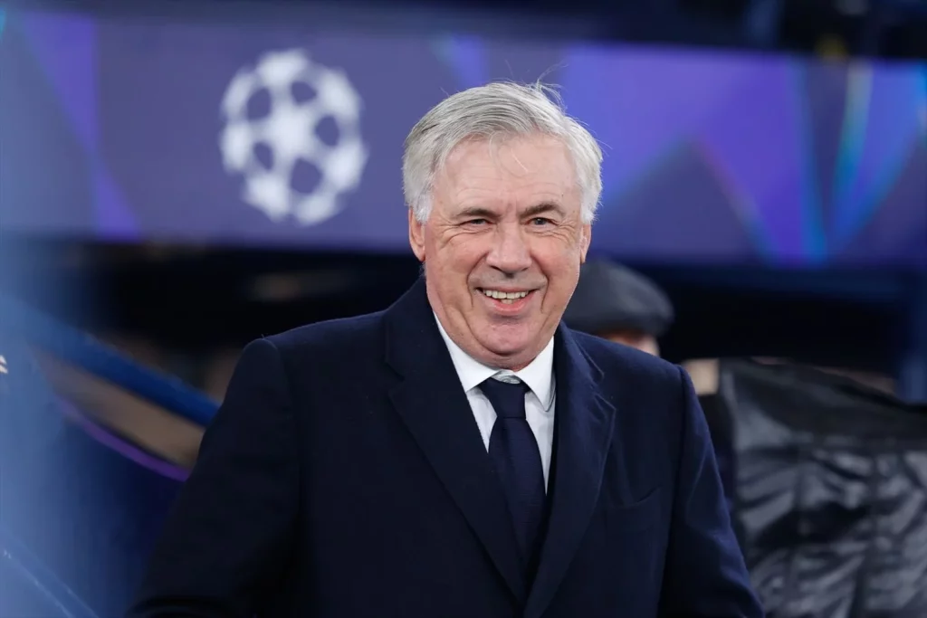 Ancelotti Fuente: @Realmadrid