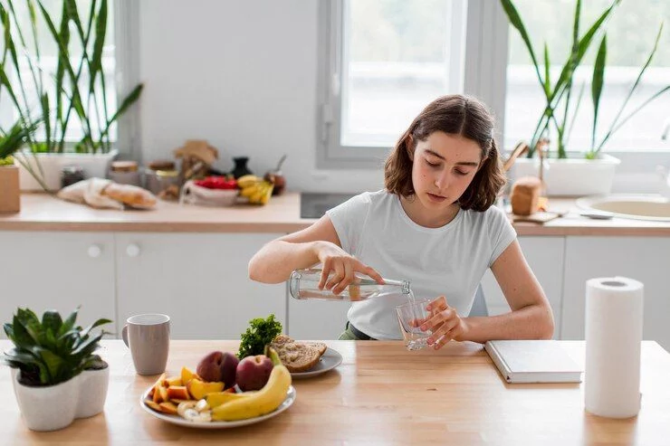 ¿Cuánta Agua Es Demasiado Durante La Comida?