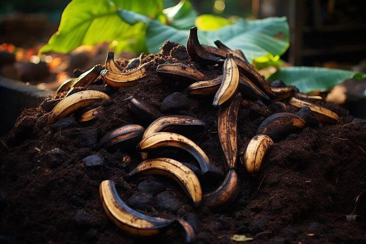 El sorprendente beneficio de meter una cáscara de plátano en tu maceta